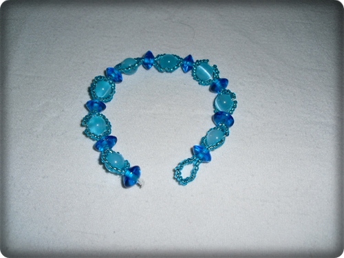 Bracelet en perle de verre