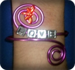 Bracelet en aluminium